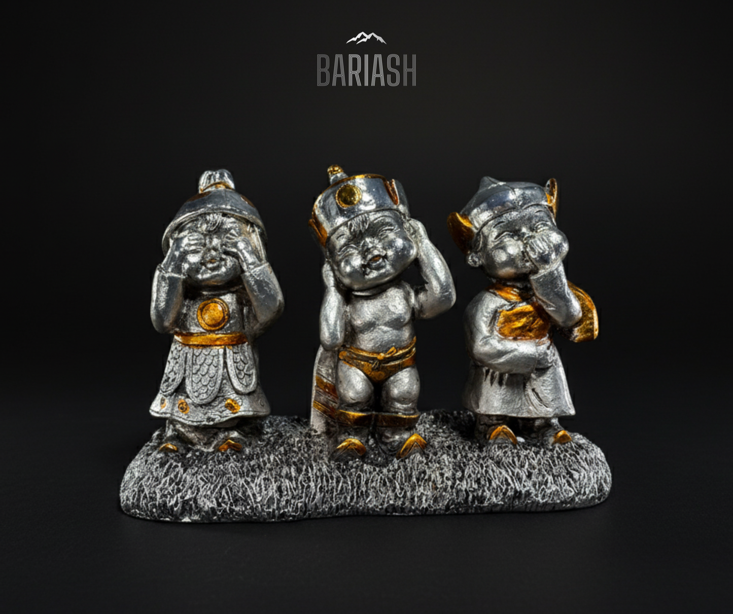 Харахгүй, Сонсохгүй, Ярихгүй